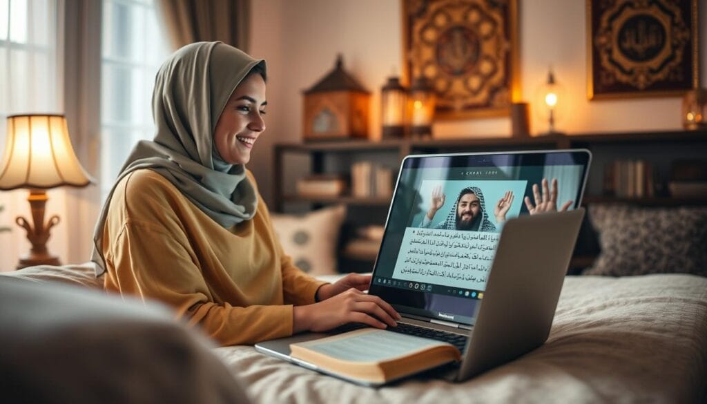 تعليم حفظ القرآن عن بعد